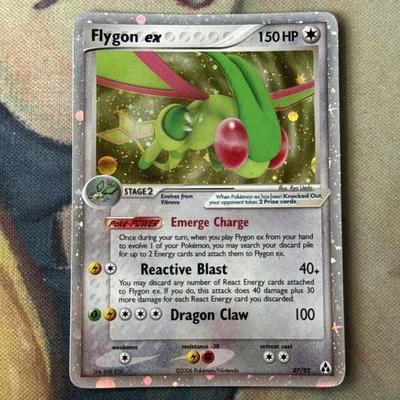 Pokémon TCG Flygon EX 87/92 Legend Maker Holo Rare LP - Image 1 of 4