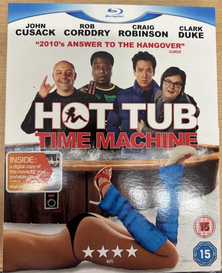 Hot Tub Time Machine Blu-ray (2010) John Cusack, Pink (DIR) cert 15  - Image 1 of 1