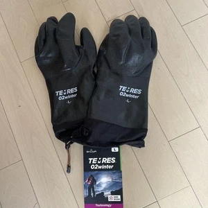 Temres 02 Winter Black Cold protection Waterproof Mountaineering SHOWA Gloves - Picture 1 of 12