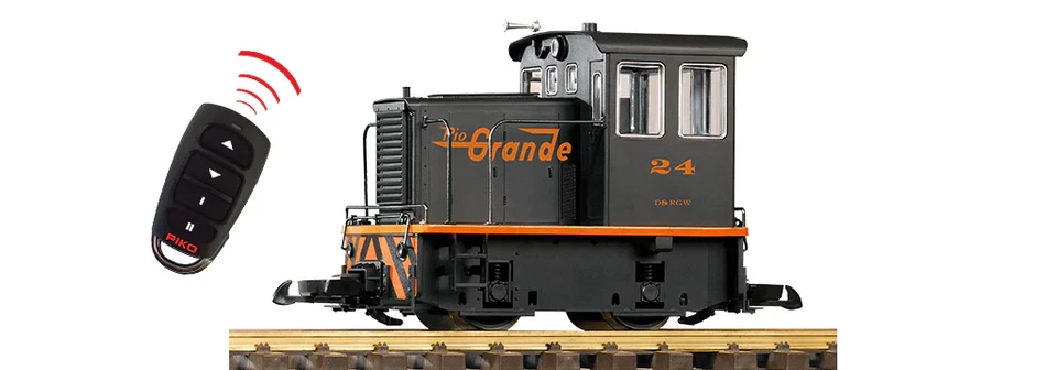 Piko 38513 G D&RGW 25-Ton Diesel Locomotive #24 - Battery Powered - Image 1 of 1