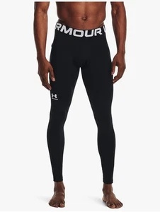 Under Armour Cold Gear Compression Mens Long Running Tights |  Black | Medium  - Picture 1 of 4