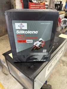 Silkolene PRO R 0W-20 Racing Ester Full Synthetic Engine Oil 4 Litres Lube Cube - Picture 1 of 4