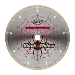 7" Black Widow Premium-Qualität, dünner Rand Diamanttrennscheibe für Nassschneiden von Porce... - Bild 1 von 2