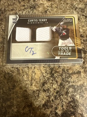 2022 Panini Absolute - Tools of the Trade Curtis Terry #TT2S-CT /199 - Image 1 of 2