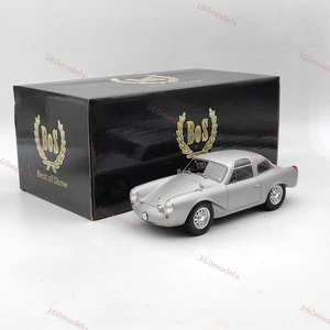 1/18 BOS Porsche Glockler Coupe 1954 Silver BOS235 Resin Model Car Limited Used - Foto 1 di 15