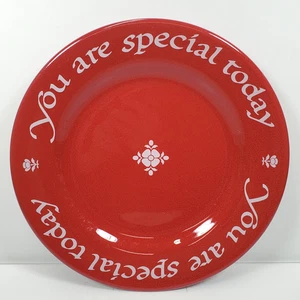The Original Red Plate Co You Are Special Today 10.5” Made in Germany 1979 - Picture 1 of 11