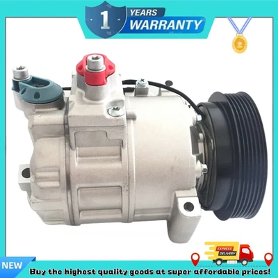 For 2008-2012 Land Rover LR2 3.2L 67675 68675 AC A/C Compressor with Clutch  Foto 1 de 4