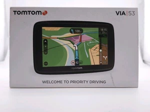 TomTom VIA 53 EU Navigationsgerät, 5 Zoll, WiFi Updates, Lifetime Maps & Traffic - Bild 1 von 8