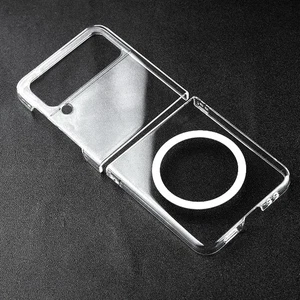 Glossy Anti-Scratch Clear Magnetic Dustproof Phone Case For Galaxy Z Flip 7 FE - Bild 1 von 7