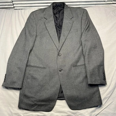 Blazer Alan River Para Hombre 40L Gris Espiga Lana de Cordero Cachemira Abrigo Deportivo Foto 1 de 4