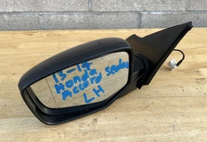 2013-2017 Honda Accord Sedan Left Driver Side Door Power Mirror Oem - Picture 1 of 9