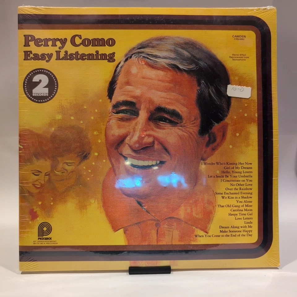 Perry Como:Easy Listening Camden CXS-9002 2LP 1971 Mint/VG+ - Image 1 of 2