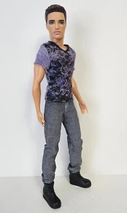 HTF Barbie Fashionistas RYAN Ken Doll  Dressed Original Fashion Boots 2013 2014 - Bild 1 von 8