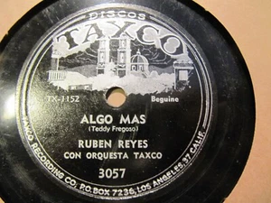 Mexikanische LA RUBEN REYES Orquesta TAXCO Algo Mas Begine / Vuelve a Mis Brazos 3057 - Bild 1 von 2