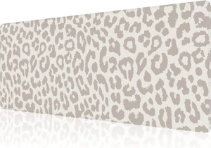 Large Mouse Pad Gaming Mousepad XL Grey Leopard Print Desk Mat Mouse Pad Long 31 - Picture 1 of 9