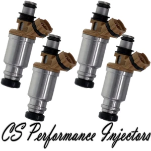 Denso Fuel Injectors Set for 1993-1997 Toyota Corolla 1.6L I4 1994 1995 1996 1.6 - Picture 1 of 7