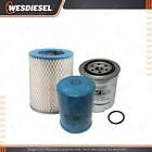 Wesfil Oil Air Fuel Filter Service Kit Fits Nissan Terrano Import D21 2.7L 86-95