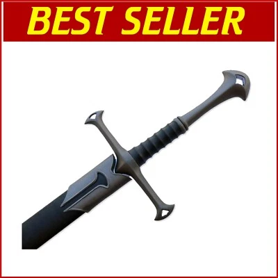 Authentic Medieval Crusader Sword with Scabbard - 39.5" Long, Stylish Design - Image 1 of 4