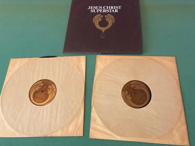 JESUS CHRIST SUPERSTAR Original Broadway Cast Recording (VINTAGE VINYL) W/ Book - Image 1 of 4