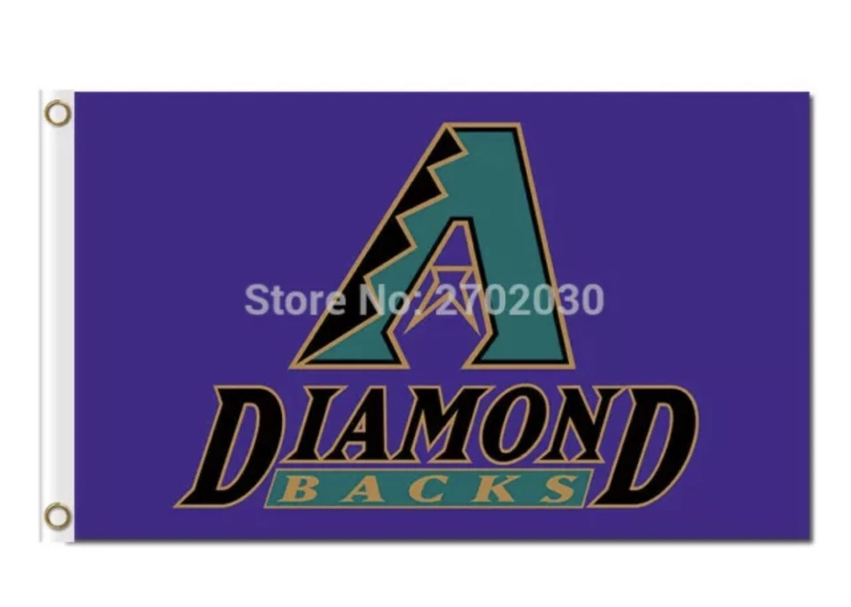 Arizona Diamondbacks Flag 3x5ft Banner Polyester Baseball World Series Logo - Image 1 of 1