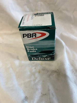 MERCEDES BENZ 190D 190E PBR DISC BRAKE PADS PART NUMBER D1256D NOS - Image 1 of 3