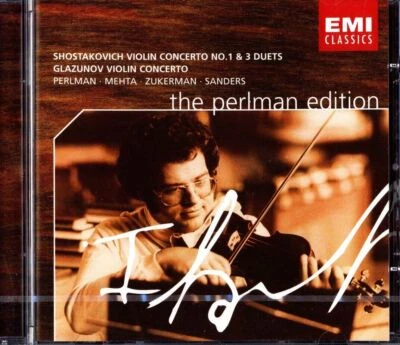 THE PERLMAN EDITION - Shostakovich, Glazunov / Itzhak Perlman (CD, EMI, 2003) - Image 1 of 2