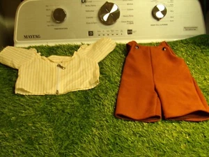 se adapta a CABBAGE PATCH KIDS conjunto pantalón marrón - Imagen 1 de 5