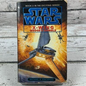Wedge's Gamble: Star Wars Legends (X-Wing Book 2) Paperback 1996 Stackpole - Picture 1 of 10