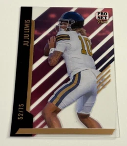 JuJu Lewis 2024 Leaf Pro Set Pure Bronze RC Card /75 !! - Picture 1 of 1
