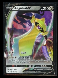 Aegislash V 126/185 Near Mint Pokemon TCG Sword & Shield Vivid Voltage - Bild 1 von 2