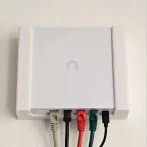 Wall Mount for UniFi Cloud Gateway Ultra UXG-Max | 3D Printed | UK 1day Dispatch - Picture 1 of 6