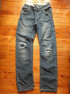 Gap Kids Boys Straight Cut Denim Jeans Blue Size L - Picture 1 of 4