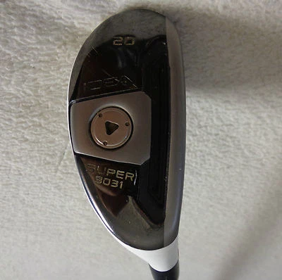 Adams Super Proto 9031 - 3/20* híbrido con corbata blanca Ozik varilla rígida de grafito Foto 1 de 4