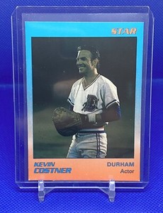1989 Star Company KEVIN COSTNER #29 Durham Bulls Rookie Card Field Of Dreams ⚾️