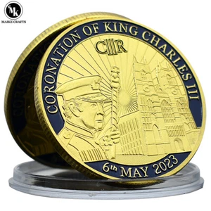 2023 British King Charles III Coronation Crown Commemorative Coin Collection - Picture 1 of 15