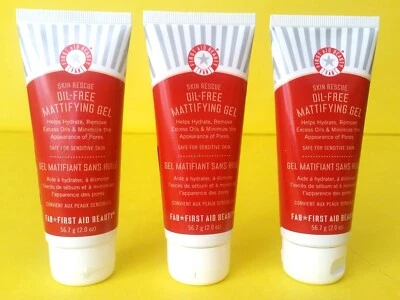 X3 (SELLADO) FAB PRIMEROS AUXILIOS BELLEZA Gel Matificante Sin Aceite (2 OZ) Foto 1 de 4