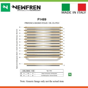 Newfren Clutch Kit Racing Fibres for KTM 450 SMR 450cc 2008 - Picture 1 of 4