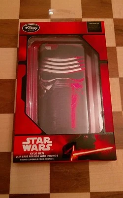 5 x OFFICIAL Product Disney Star Wars Kylo Ren clip case iphone 6 Force Awakens - Image 1 of 2