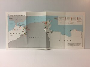 Color Map ALN Logistical Facilities Outside Algeria 1958 -- First Helicopter War