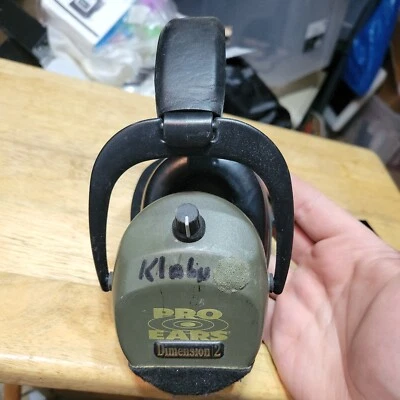 Pro Ears Stalker Dimension 2 - green with chop side  - Image 1 of 4