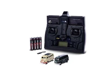 Carson VW T1 polizia + Malteser Combo 2,4 GHz LCD RTR 1:87 - 500504152 - Foto 1 di 9