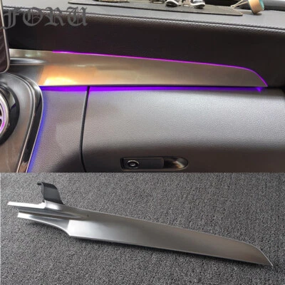Cubierta de tablero de 64 colores panel moldura luz ambiental LED para Benz W205 C200 C250 300 350 Foto 1 de 4