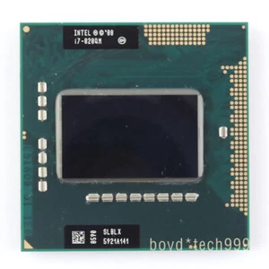 Intel Core i7 820QM CPU 1.73 GHz 8M Quad-Core SLBLX Socket G1 PGA998 Processor - Picture 1 of 2