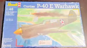 Vintage SEALED Revell 1/48 Curtiss P-40E Warhawk 04566 SEALED - Picture 1 of 5