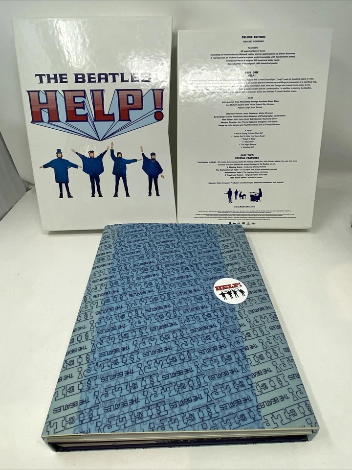 The Beatles "HELP!" Deluxe Edition Box Set 2007 DVD w/ 16 Page Booklet  sehr gut - Bild 1 von 1