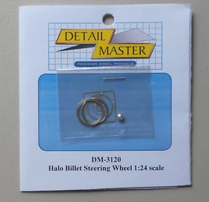 HALO BILLET LENKRAD 1:24 DETAIL MASTER AUTO MODELL ZUBEHÖR 3120 - Bild 1 von 1