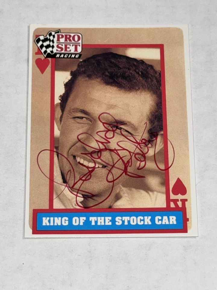 Richard Petty THE KING autographed card 1991 PETTY FAMILY PRO SET RACING HOFer - Image 1 of 1
