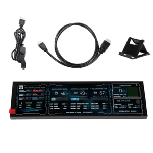 8.8 Inch Strip LCD Display Panel Screen 1920*480 | CPU GPU RAM SSD Info PC Mac - Picture 1 of 10
