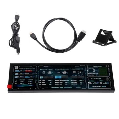 8.8 Inch Strip LCD Display Panel Screen 1920*480 | CPU GPU RAM SSD Info PC Mac - Image 1 of 4