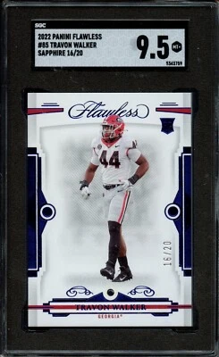 2022 Flawless Travon Walker Rookie /20 SGC 9.5 - Image 1 of 2